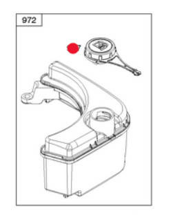 Oryginalny Korek Zbiornika Paliwa Silnika Briggs Stratton 450 EX