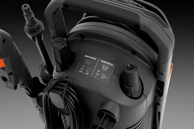 Myjka wysokociśnieniowa Husqvarna PW 130 Intuicyjna dysza i ustawianie cisnienia