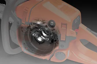 Pilarka spalinowa Husqvarna 445 S skrzynia_korbowa