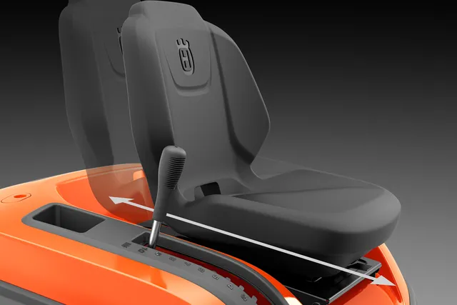 Traktor ogrodowy Husqvarna TC 220T regulacja siedziska