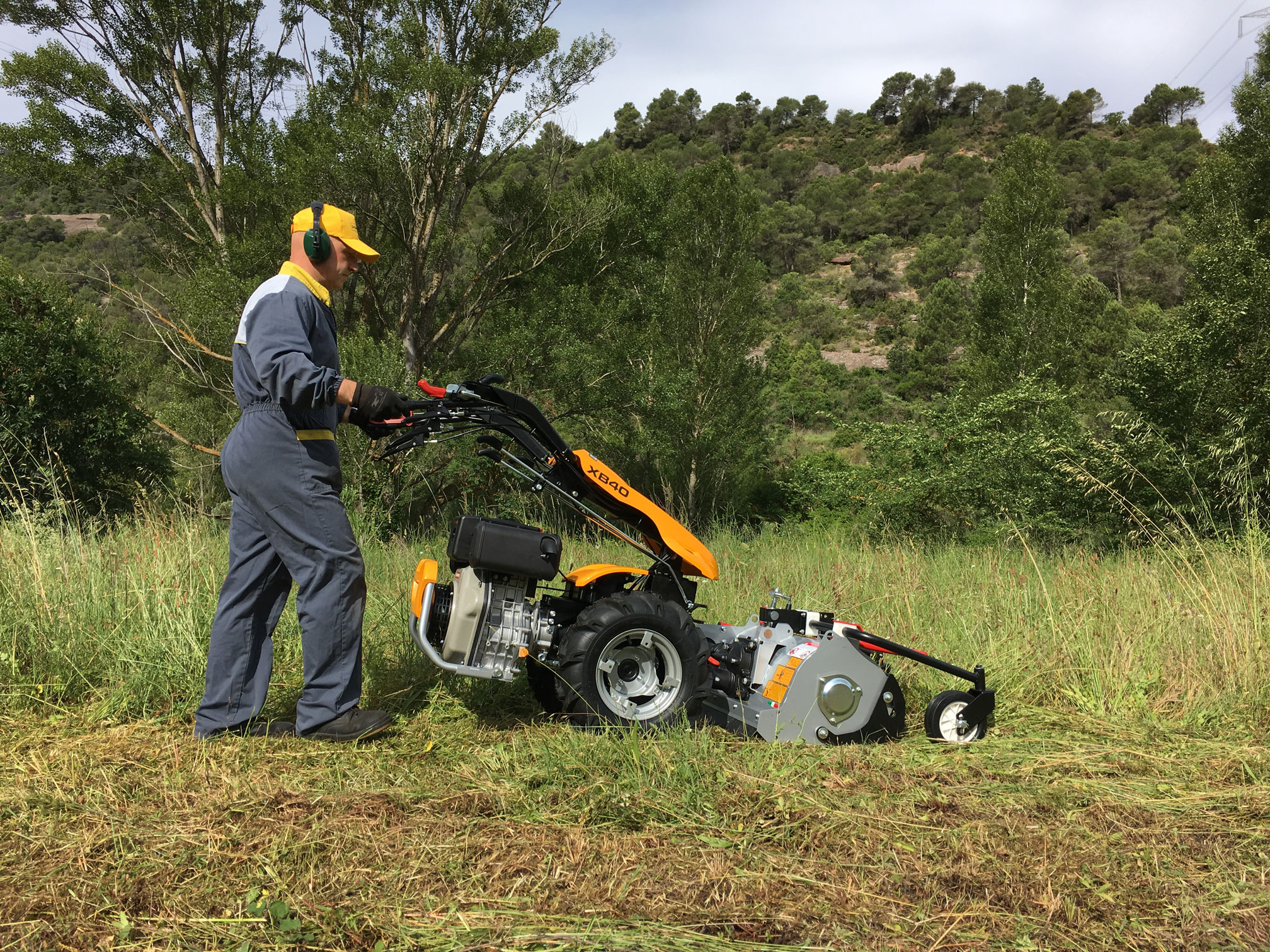 Pasquali z kosiarką bijakową