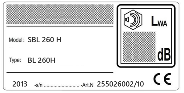 Dmuchawa Stiga SBL 260H