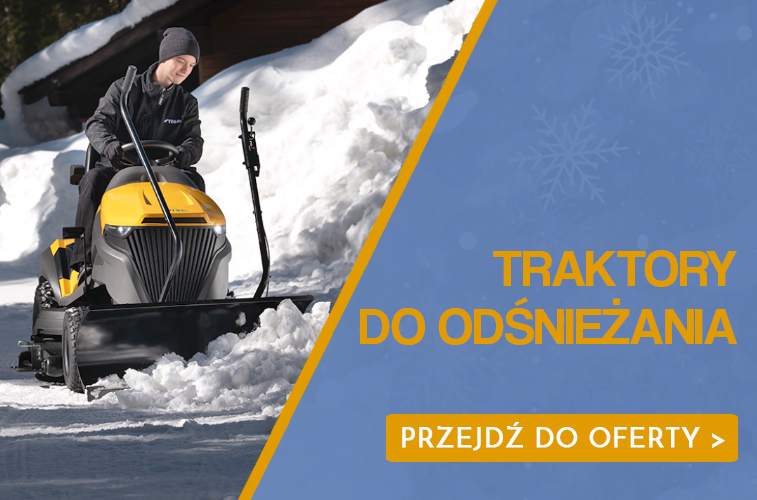 Traktorki do odśnieżania