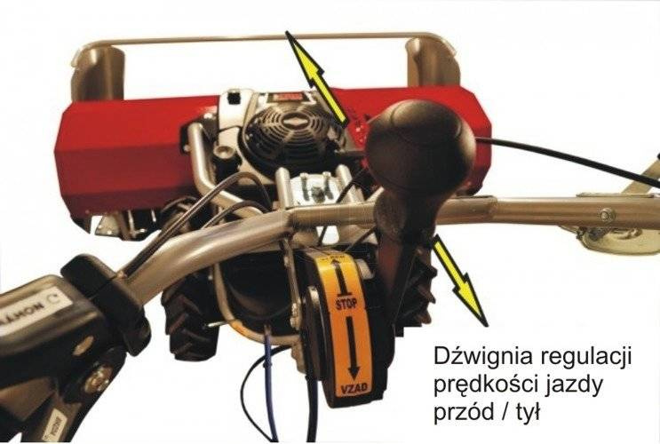 Ciągnik jednoosiowy Dakr Panter FD-2H L 224