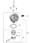 Uszczelka cylindra pilarek Oleo-Mac GSH 510 - GSH 560 (50310076R)