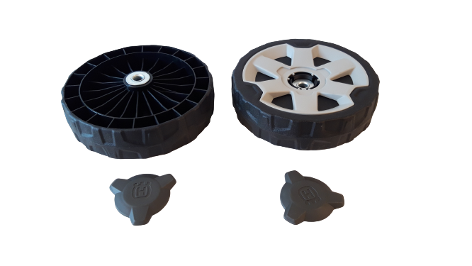 Oryginalny komplet kół kosiarek Husqvarna LC 140 P / LC 142i