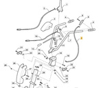 Oryginalna linka gazu glebogryzarki Stiga SRC 775 RG / RB