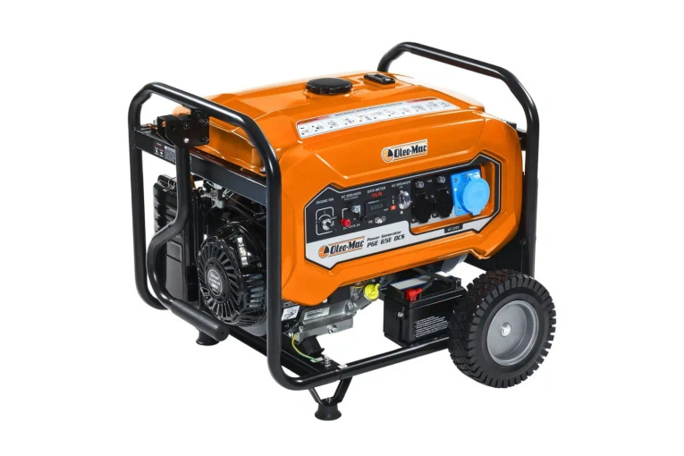 Agregat prądotwórczy Oleo-Mac OM Line PGE 65E DCS elektryczny rozruch