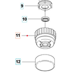 Oryginalny przycisk głowicy żyłkowej Husqvarna T45X (5373737-01)