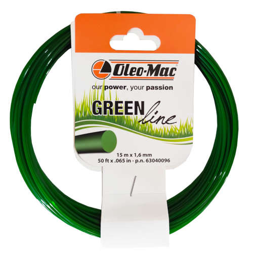 Żyłka Oleo-Mac GreenLine 1,6 mm x 15 m - okrągła