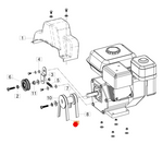 Oryginalny pasek wirnika odśnieżarki Oleo-Mac Artik 56 (ZM000016)