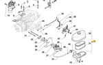 Kpl. filtr powietrza traktorka Stiga Combi 1066 H (118551133/0)