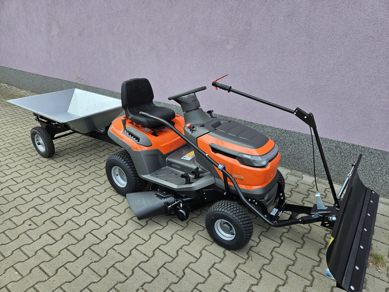 Pług do śniegu Vares Komofort do traktorka Husqvarna TC 112, TC 114, TS 112, TS 114