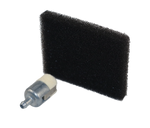 Filtr powietrza i filtr paliwa dmuchawy Oleo-Mac BV 270 - oryginał