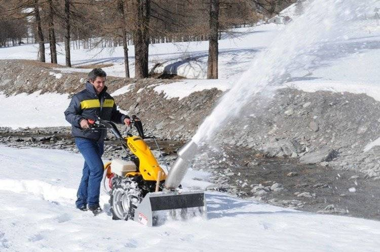Odśnieżarka wirnikowa - przystawka do ciągnika Pasquali 