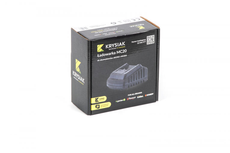 Ładowarka do akumulatorów 20V Krysiak MC20 middle