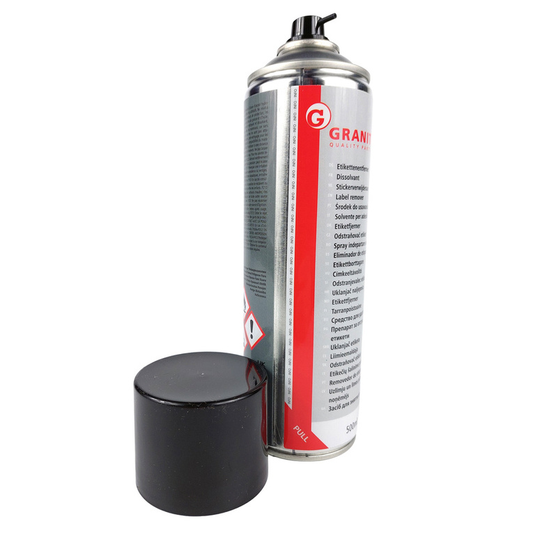 Spray Label Remover do usuwania etykiet i kleju