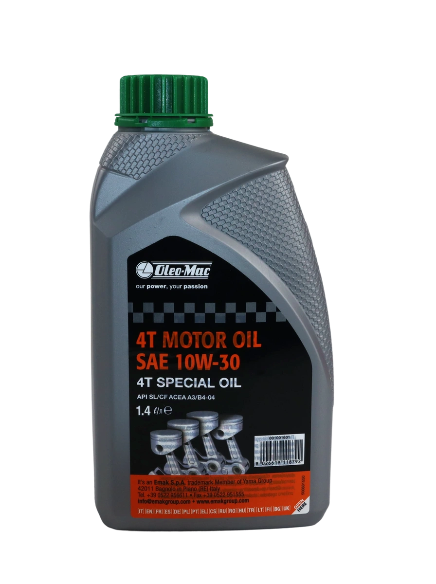 Olej do silników 4T Oleo-Mac SAE 10W30 1,4 litra