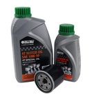 Oryginalny filtr oleju i oleje silnika KV1900 V-Twin traktorek Oleo-Mac