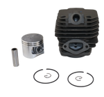 Cylinder kompletny z tłokiem 43 mm do pilarki Bizon, Harder, NAC, Steel, Victus