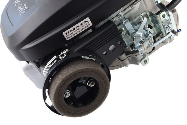 Silnik Zongshen XP140A 141 cc / wał 22,2 x 50 mm / 3,3 kW ciężkie koło zamachowe