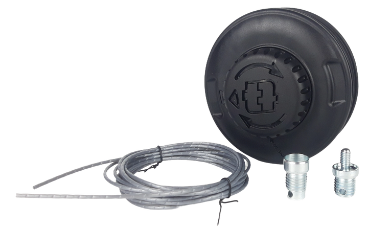 Głowica żyłkowa Tecomec M10x1.25 LHF / M8x1.25 LHM - Ø130 mm