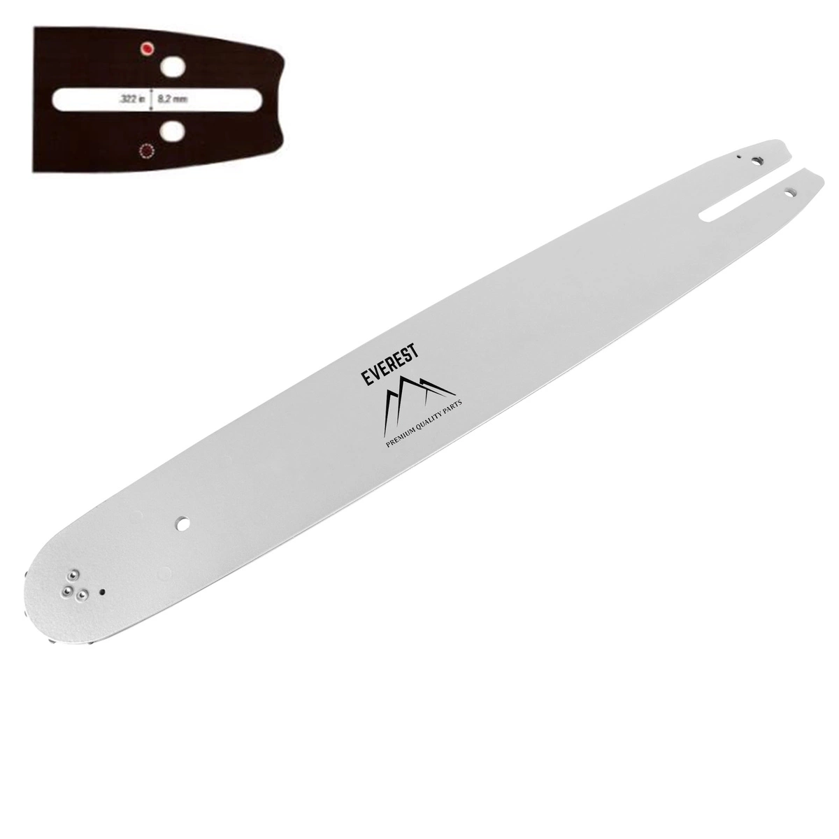 Prowadnica Everest 16" - 40 cm .325" 1,3 mm 66 ogniw K095
