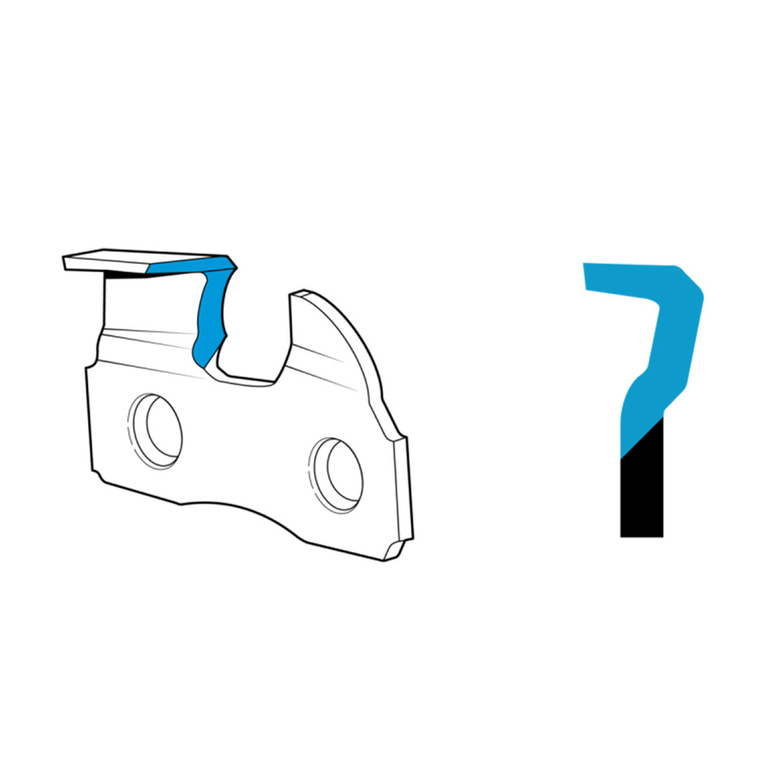 Łańcuch tnący Oregon Single Rivet 3/8" 1,3 mm 52 ogniwa (91P052E)