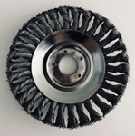 Szczotka 15 cm x 25,4 mm druciana do kos / wykaszarek spalinowych