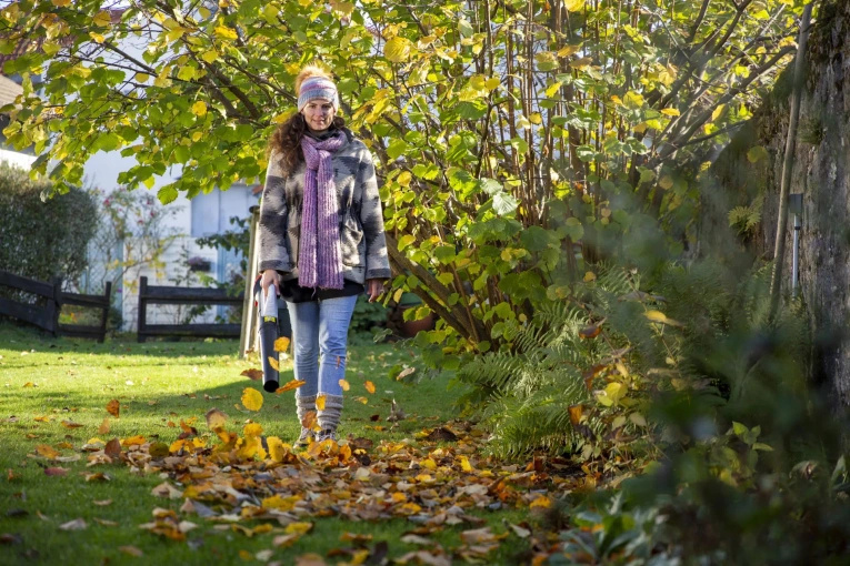 Akumulatorowa dmuchawa do liści IKRA ICB20 20V