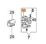 Pokrywa górna uchwyt wykaszarek Oleo-Mac (072700264CR)