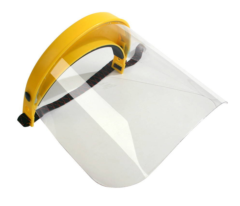 Osłona twarzy - przyłbica dla kosiarzy pleksi