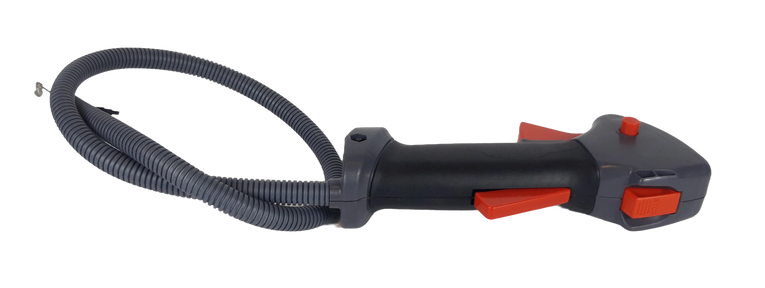 Oryginalny kompletny uchwyt z manetką wykaszarki Oleo-Mac Sparta 381 T / 441 T (61332021R)