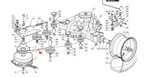 Oryginalny pasek jazdy traktorka Stiga Estate Pro 9102 / Pro 9122 (135062002/1)