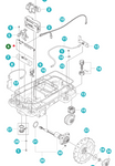 Oryginalna płyta główna PCBA kosiarki Husqvarna Automower 305 - 315 (5929099-01)