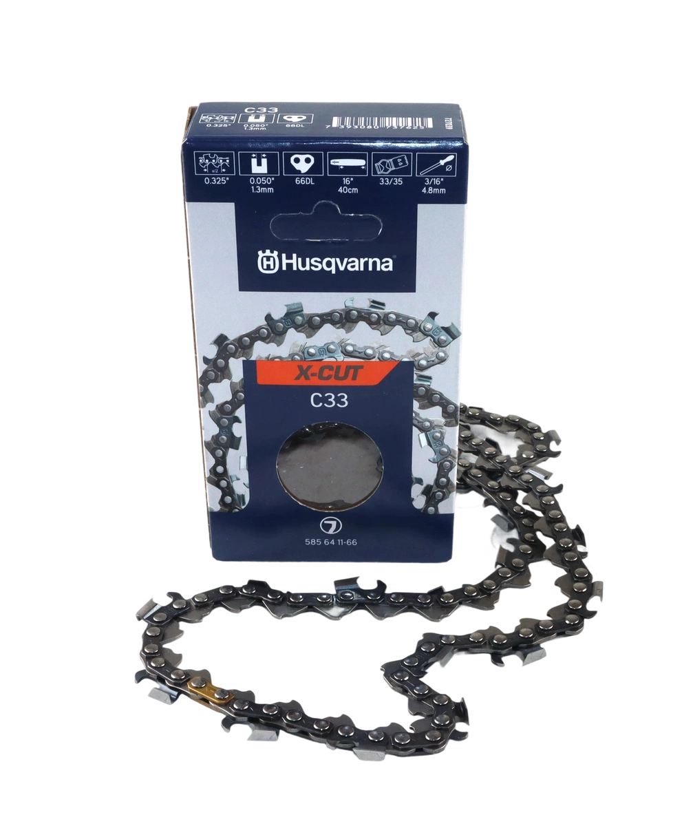 Łańcuch tnący Husqvarna C33 .325 1,3 mm 66 ogniw - pełne dłuto