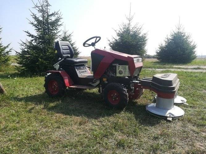Traktorek Dakr Panter FD-5 z kosiarką rotacyjną RZS 121 