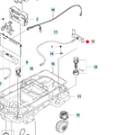 Oryginalny czujnik pętli przedniej kosiarki Husqvarna Automower 305 315 (5971892-01)