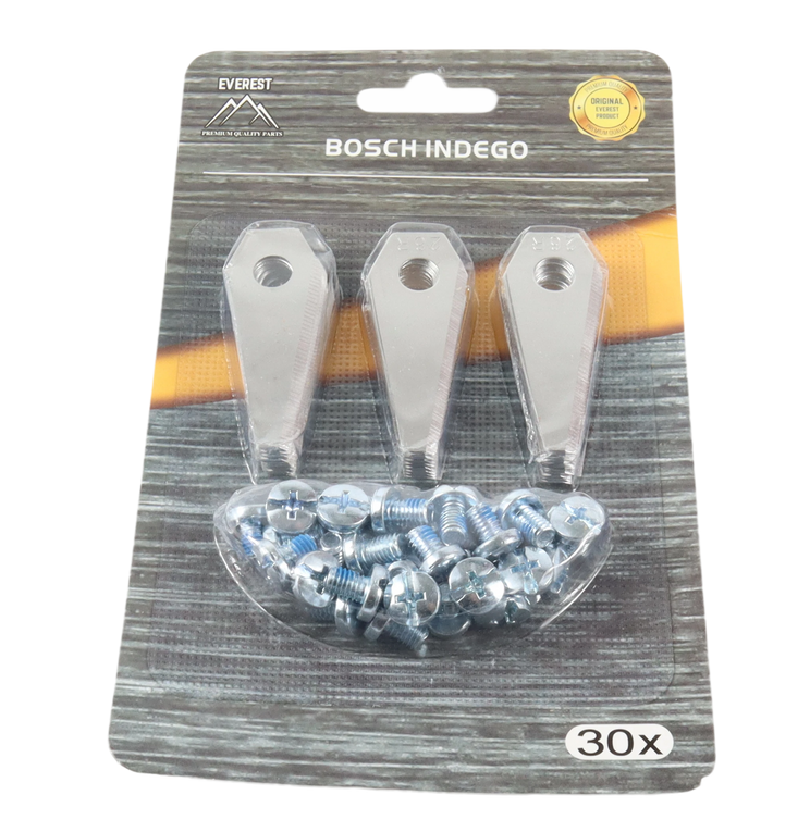 Nóż robotów koszących Bosch Indego - zestaw 30 sztuk