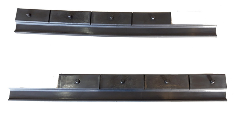 Komplet listw dolnych kosiarki listwowej Eurosystems P55 / Stiga Silex 95