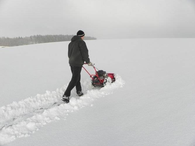 Lemiesz do śniegu - do kosiarek Dakr Tekton