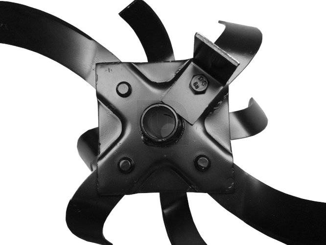 Sekcja nożowa podwójna do glebogryzarek Eurosystems P55 / Stiga Silex 95 - sekcja prawa