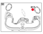 Oryginalna uszczelka kolektora dolotowego silnika Briggs&Stratton (594209)