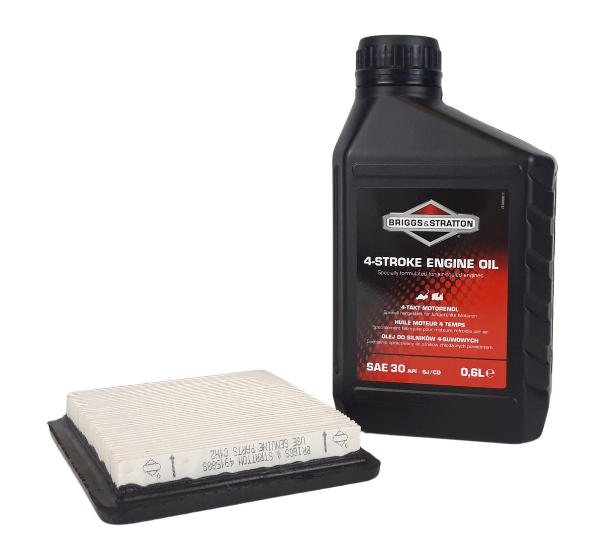Oryginalny olej, filtr do silnika Briggs&Stratton Quantum - zestaw serwisowy
