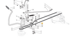 Pasek jazdy traktorka Stiga Tornado 2098 - 5108