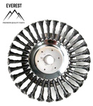 Szczotka druciana do chwastów do kos / wykaszarek - 25,4 x 200 mm