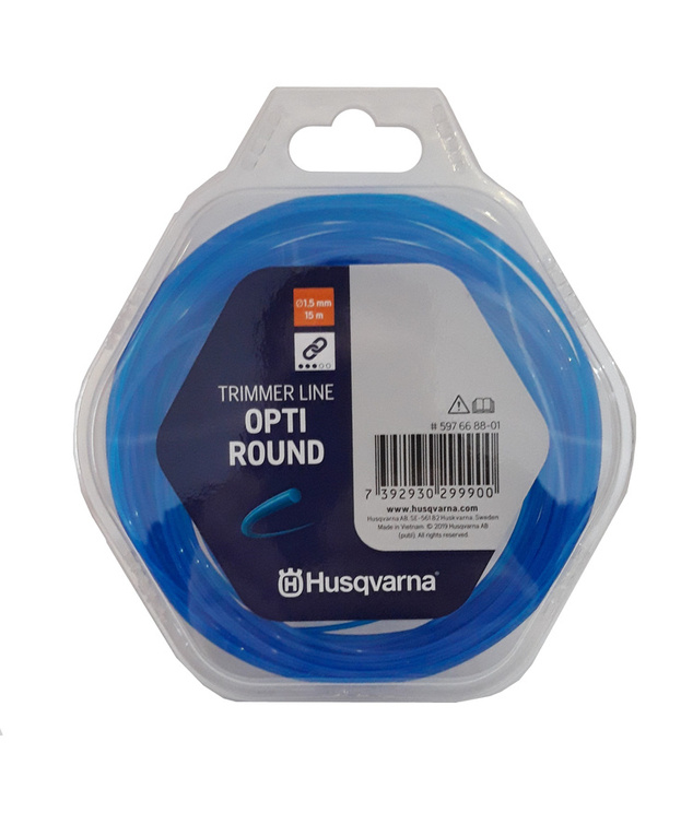 Żyłka Husqvarna Opti Round 1,5 mm x 15 m - okrągła