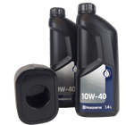 Oryginalny filtr, olej do silnika Husqvarna HV 586AE / HV635AE - zestaw serwisowy