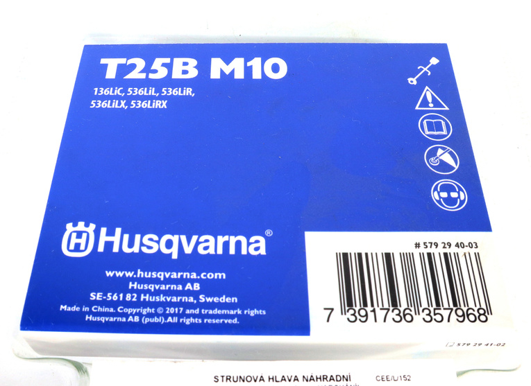 Oryginalna głowica żyłkowa Husqvarna T25B M10 akumulatorowe