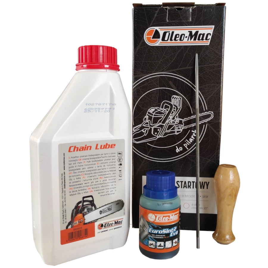 Oryginalny zestaw startowy pilarek Oleo-Mac - łańcuch 3/8"